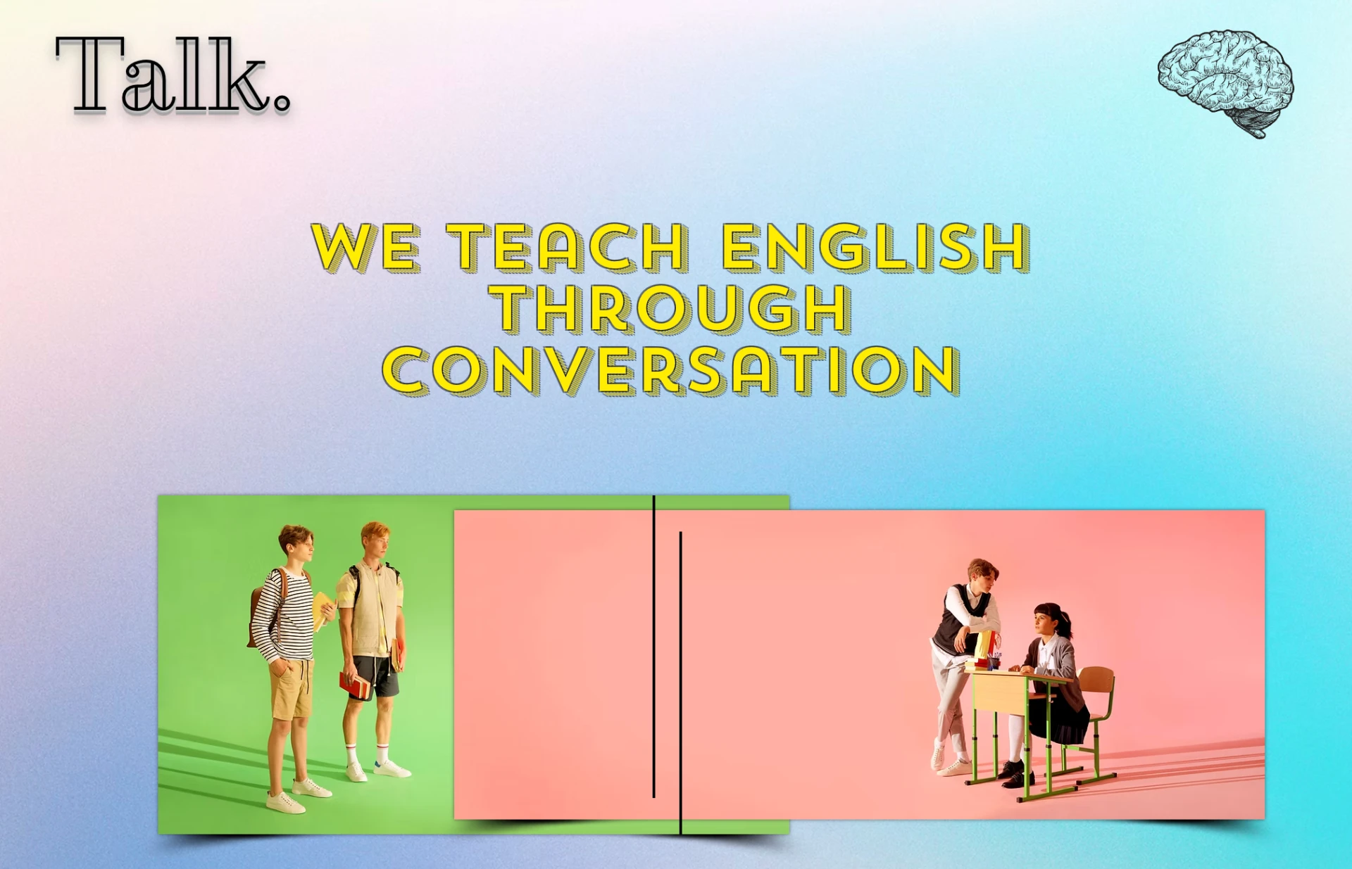Webová platforma Smart-talk – výuka angličtiny